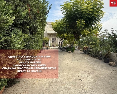 Charming Traditional Lebanese Independent House for Sale in Anqoun – Saida DistrictREF#YF141431