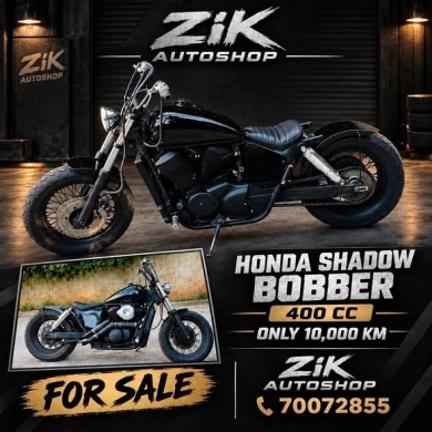 Honda Shadow Bobber 400cc