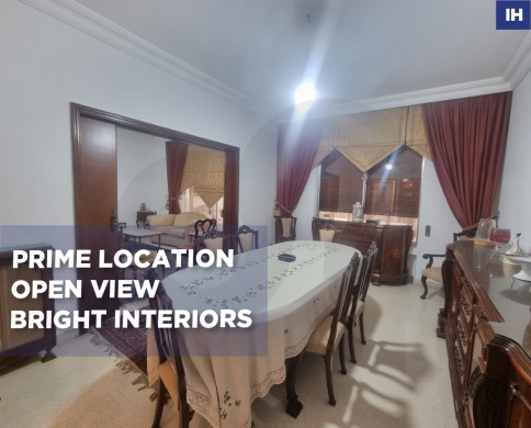 Apartment For Rent/Prime location/Open view/HAMRA-BEIRUT/حمرا/REF#IH141684