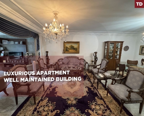 prestigious/ spacious/ well-maintained building/Open view/Hamra ,BEIRUT/الحمرا /REF#TD141796