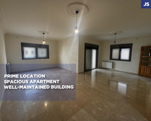 Spacious Apartment for rent/Prime Location/Well-Maintained Building/HAZMIEH-BAABDA/حازميه/REF#JS141758