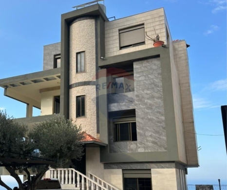 R9-3638 Full Building for Sale in Deir Ammar – Hrayqess, 7 Floors, Panoramic Viewمبنى حديث للبيع في دير عمار – حريقص. أرض 720 م²، 7 طوابق