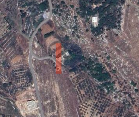 R9-3563 Land for Sale in Fiaa – Koura, 1154 m², Zoning 20/40, Olive & Pine Trees