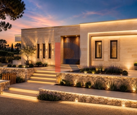 R9-3817 Modern Villa for Sale in Rasmaska – Koura, 550 m², Surrounded by Greenery