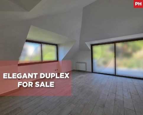 Bright Duplex with Huge Terrace & Open Spaces For Sale in Ain Saade REF#PH131156