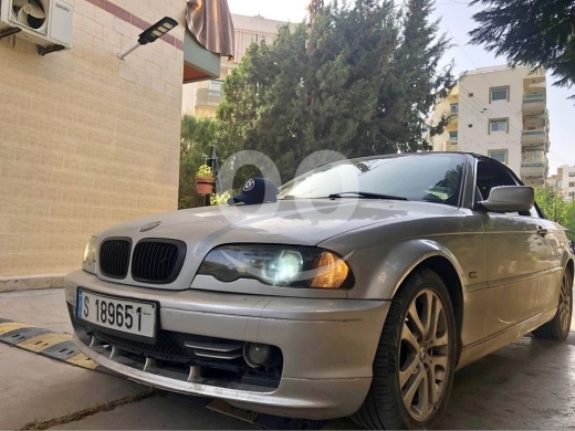 BMW in Tripoli - E46 coupe model 2003