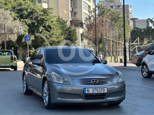 إنفينيتي في مدينة بيروت - G37 2009