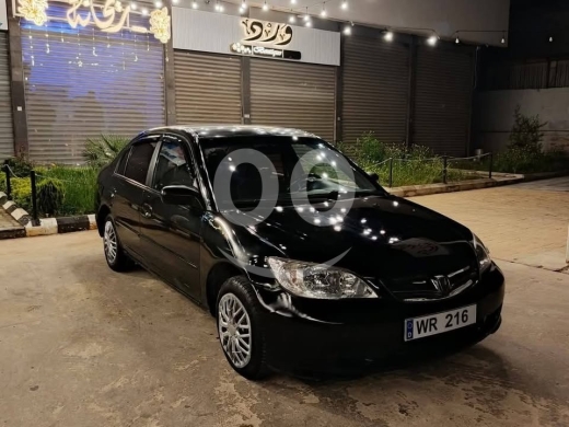 Honda in Tripoli - هوندا سيفيك موديل 2005