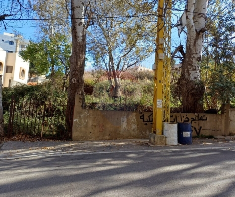 R9-2952 Land for Sale in Biqaa Sefrine – 1,500 m², Main Road, Panoramic View