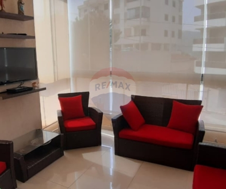 R9-2991 Furnished Apartment for Sale in Kfarshima Baabda – 130 m², 1st Floor, 3 Bedrooms
